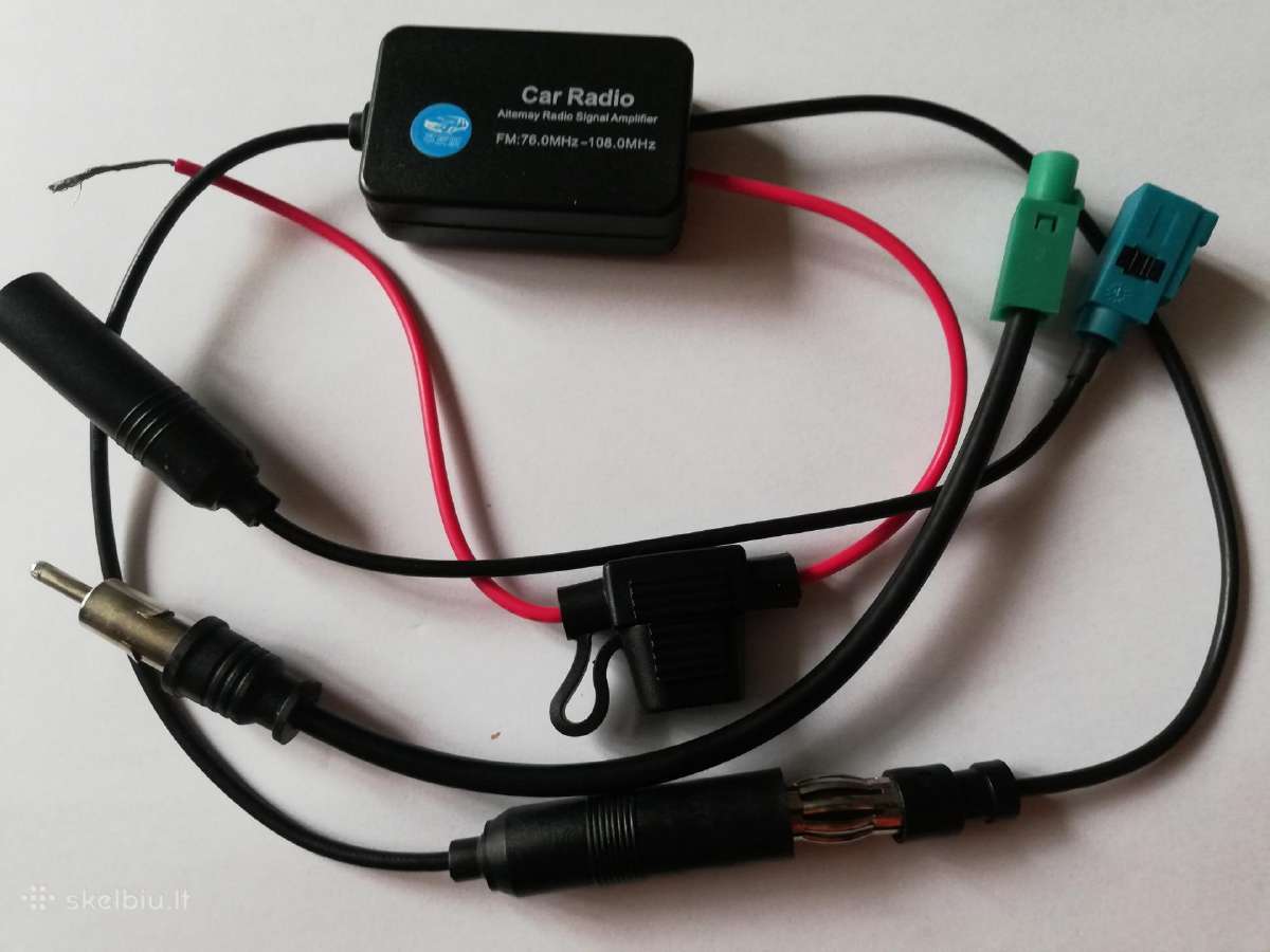Vag. Fm antenos stiprintuvas - nuotraukos Nr. 2