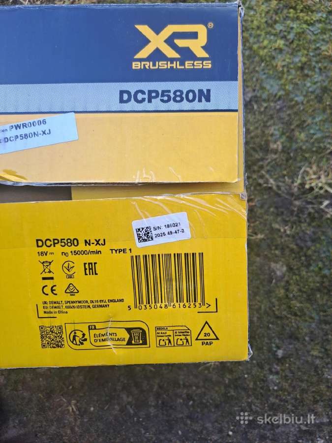 Dewalt Oblius Naujas Dcp580 - nuotraukos Nr. 3