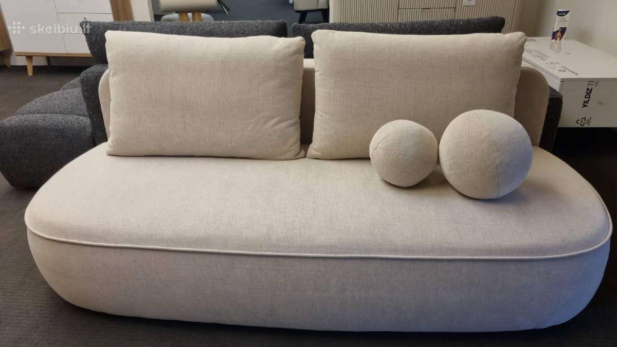 Ekspozicijos išpardavimas sofa-lova Molly 212cm - nuotraukos Nr. 2
