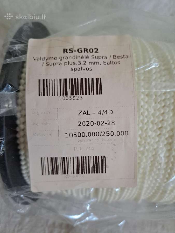 Roletų/žaliuzių valdymo grandinėlė - nuotraukos Nr. 6