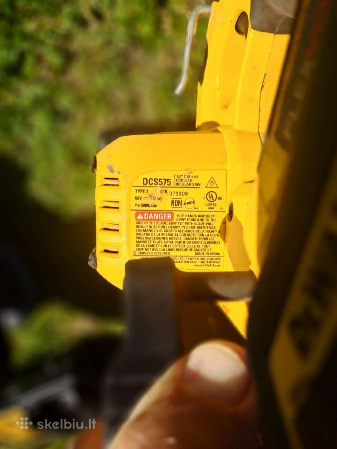 Dewalt Diskinis Su 6a Baterila - nuotraukos Nr. 2