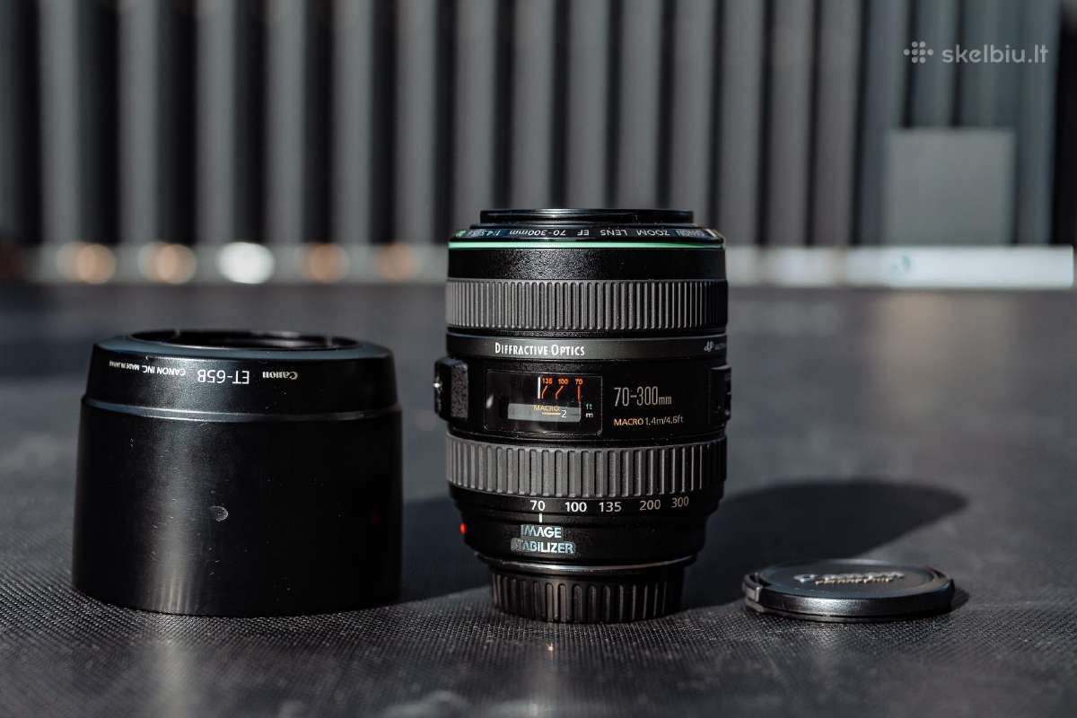 Canon Ef 70-300mm f/4.5-5.6 Do Is Usm - nuotraukos Nr. 2