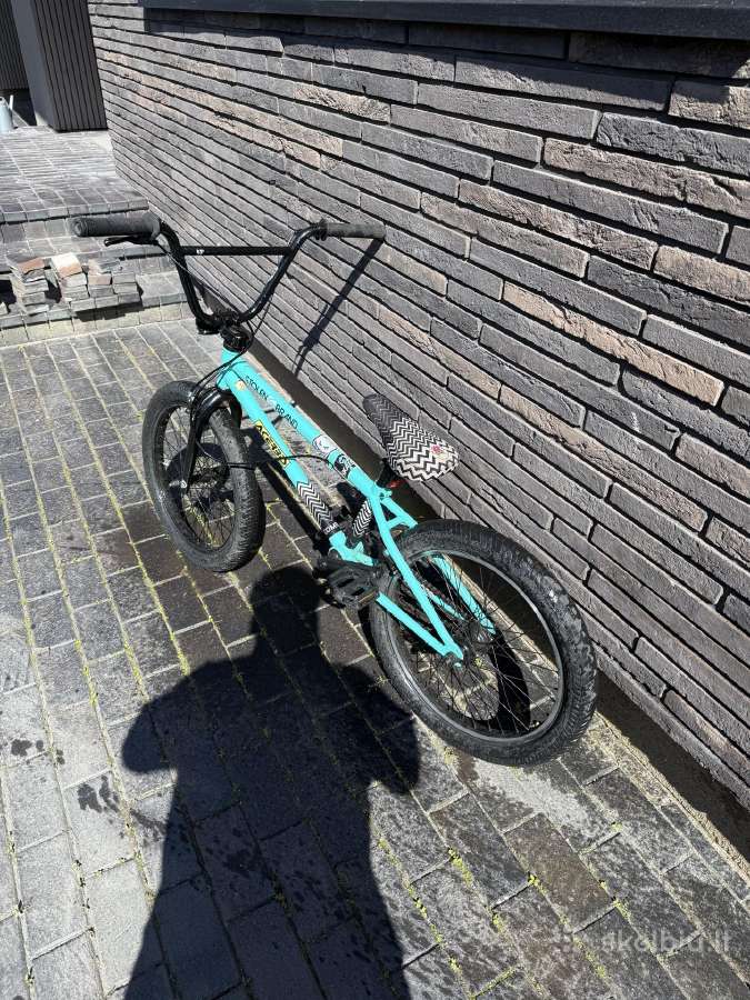 Poros metų senumo BMX dviratis - nuotraukos Nr. 2