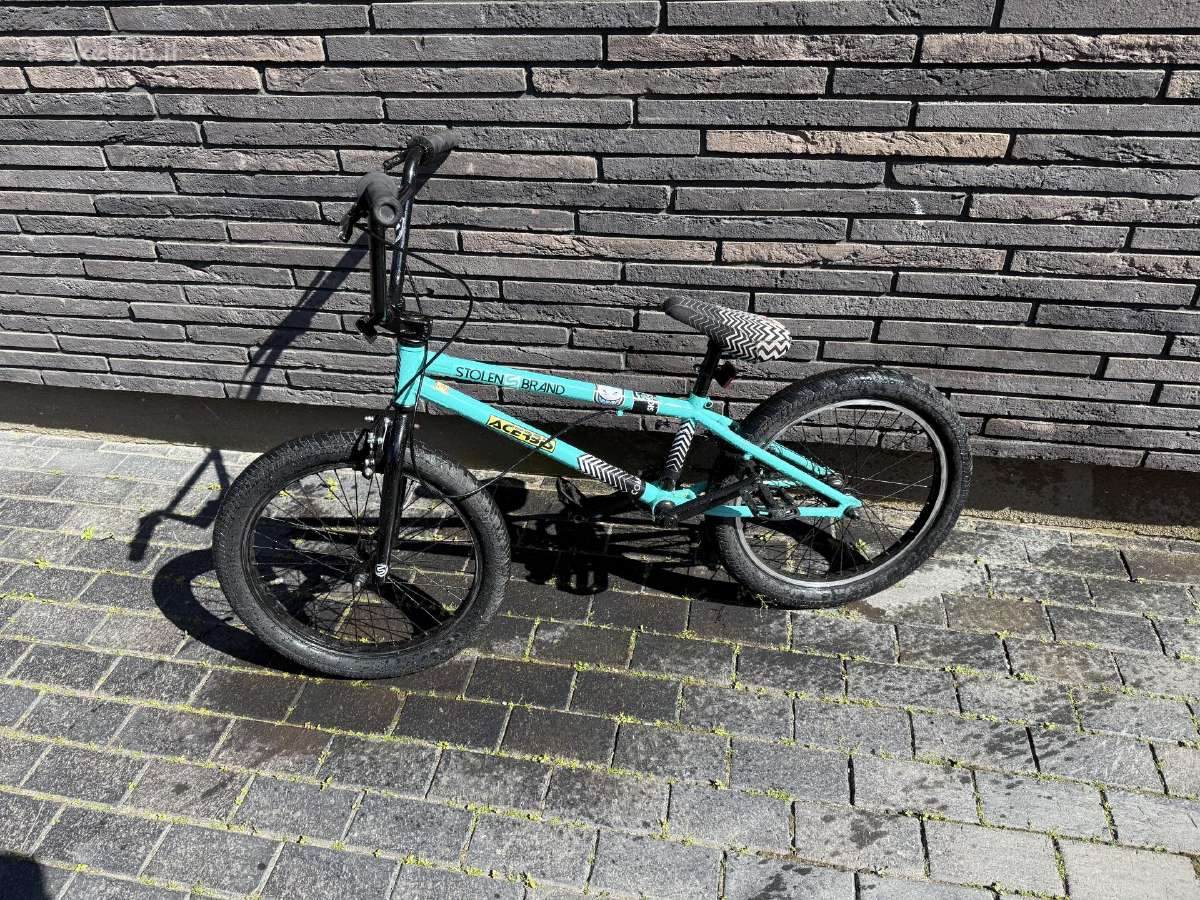 Poros metų senumo BMX dviratis - nuotraukos Nr. 3