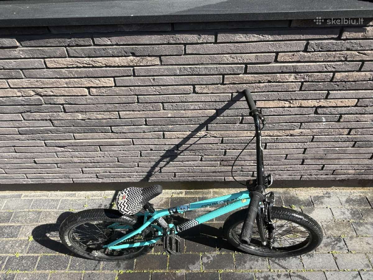 Poros metų senumo BMX dviratis - nuotraukos Nr. 11