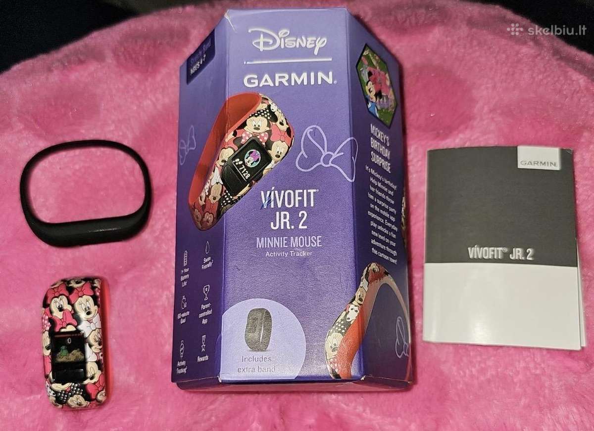 Garmin vvofit jr. 2 Disney Minnie Mouse - nuotraukos Nr. 3