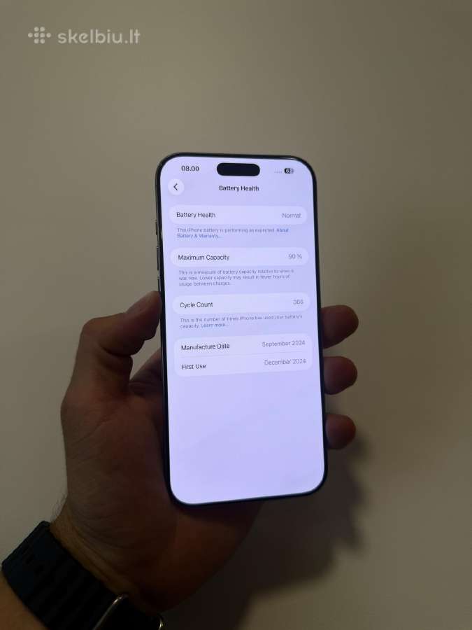 iPhone 16 Pro Max 256 - nuotraukos Nr. 2