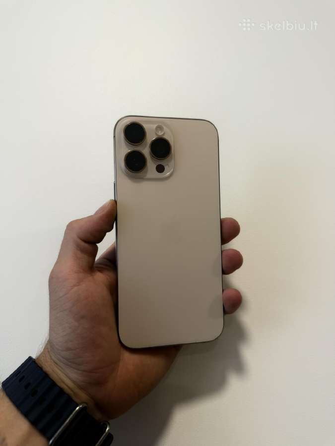 iPhone 16 Pro Max 256 - nuotraukos Nr. 3