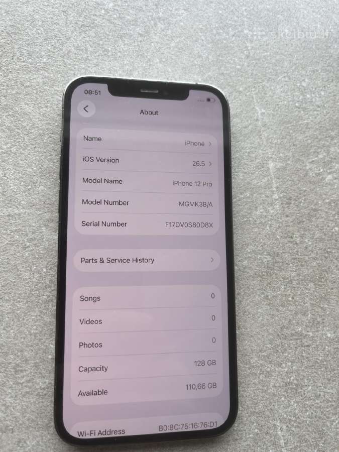 iPhone 12 pro 128gb - nuotraukos Nr. 4