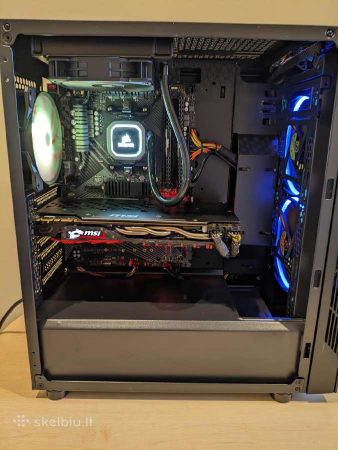 Ryzen 5 3600/ Gtx 1080 8gb / 16gb / 512gb Nvme m.2 - nuotraukos Nr. 16