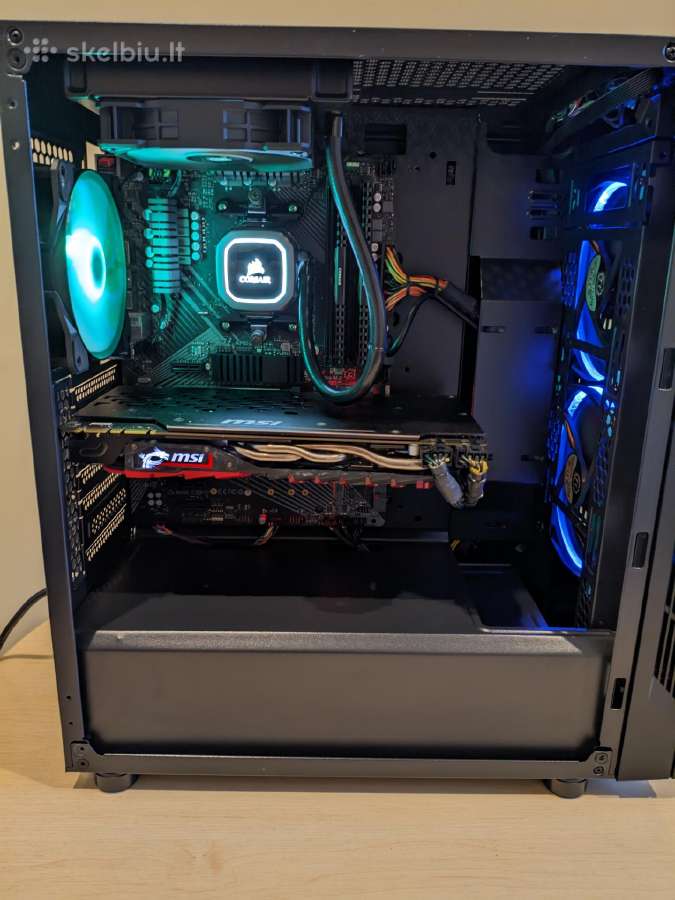 Ryzen 5 3600/ Gtx 1080 8gb / 16gb / 512gb Nvme m.2 - nuotraukos Nr. 17