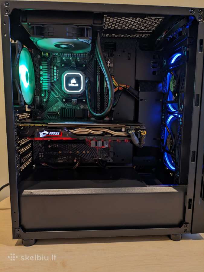 Ryzen 5 3600/ Gtx 1080 8gb / 16gb / 512gb Nvme m.2 - nuotraukos Nr. 19