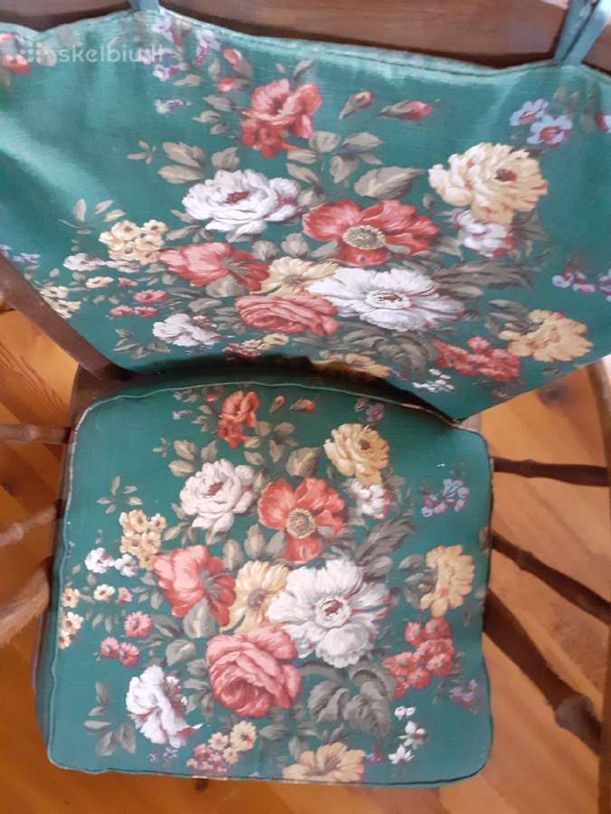 Vintažinis medinis baldų komplektas mid-century - nuotraukos Nr. 28