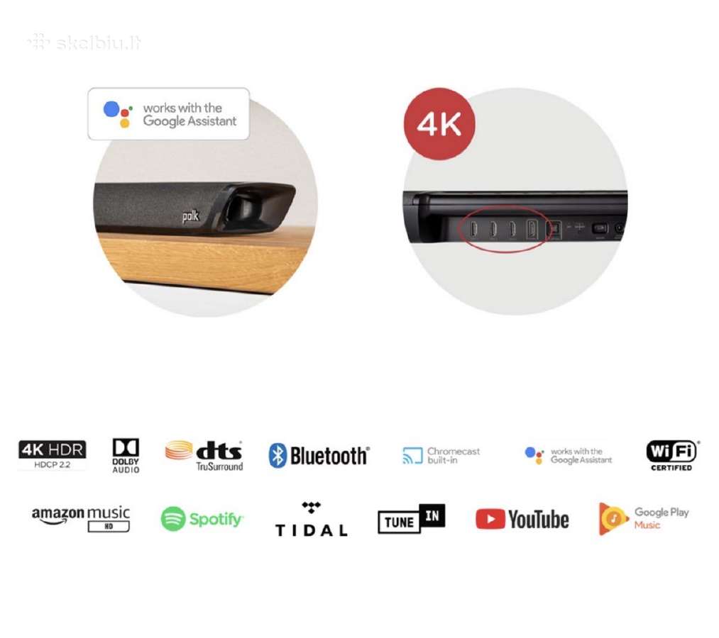 Polk Magnify 2 soundbaras - nuotraukos Nr. 3