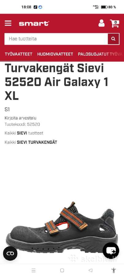 Sievi Air Galaxy darbo batai - nuotraukos Nr. 9