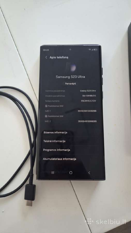 Samsung galaxy s23ultra - nuotraukos Nr. 5