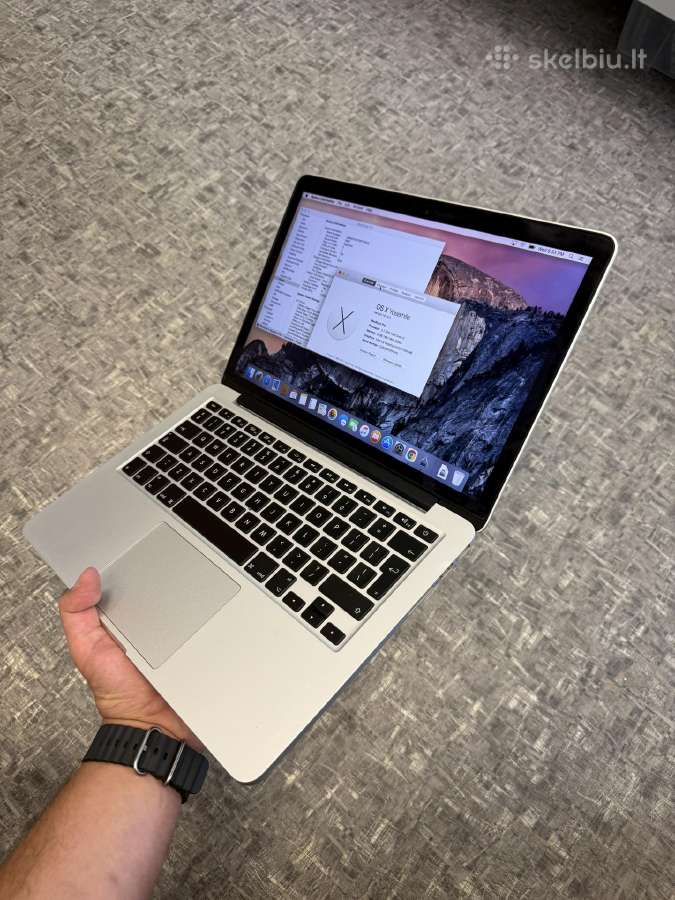 MacBook pro 13.3 i5/8gb/128gb - nuotraukos Nr. 3