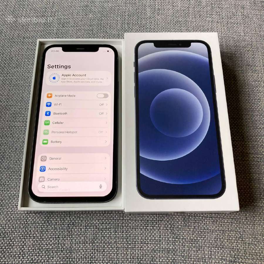 Apple iPhone 12 64gb Black - nuotraukos Nr. 2