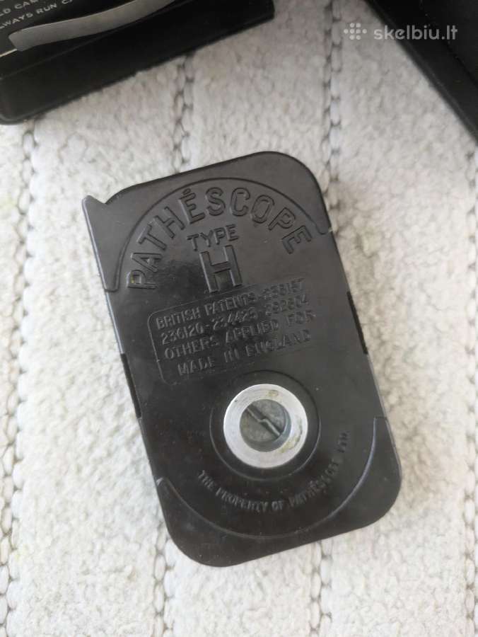 Pathescope Prince 9.5mm 1959 vintažinė kamera - nuotraukos Nr. 6