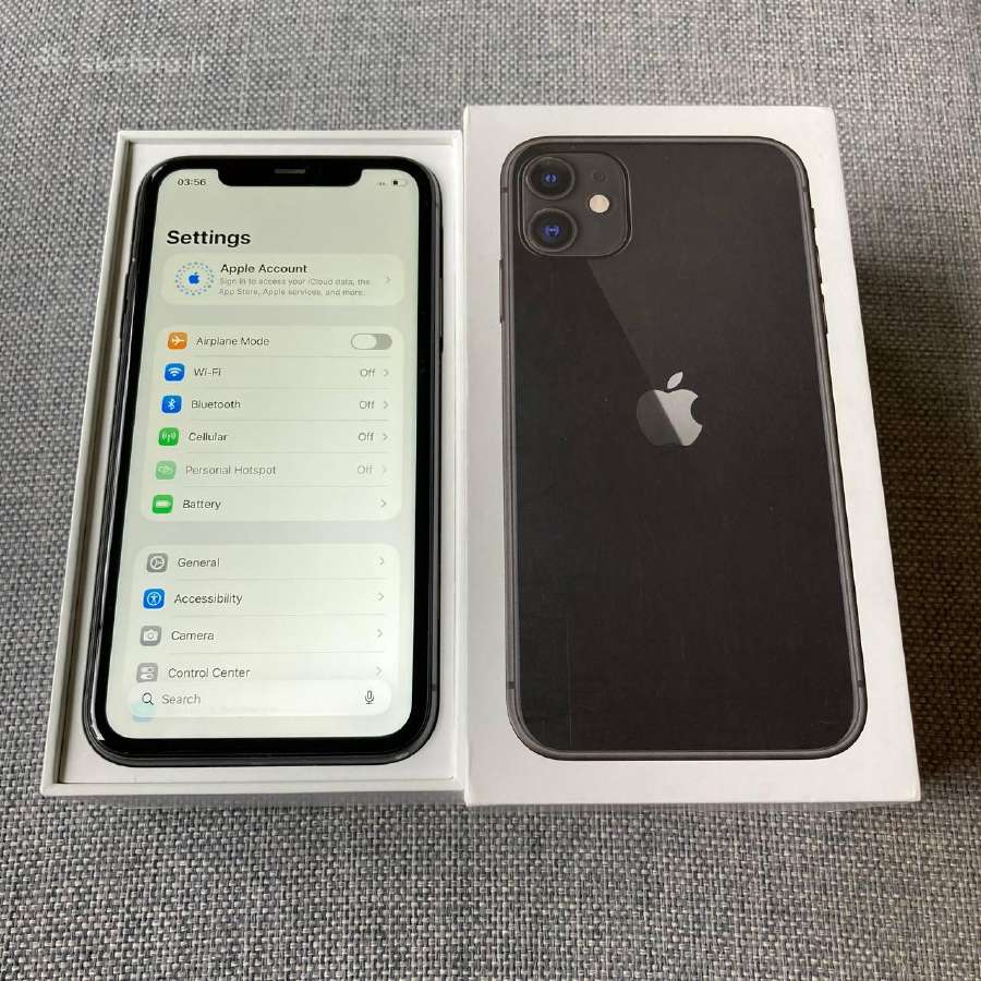 Apple iPhone 11 64gb Black - nuotraukos Nr. 2