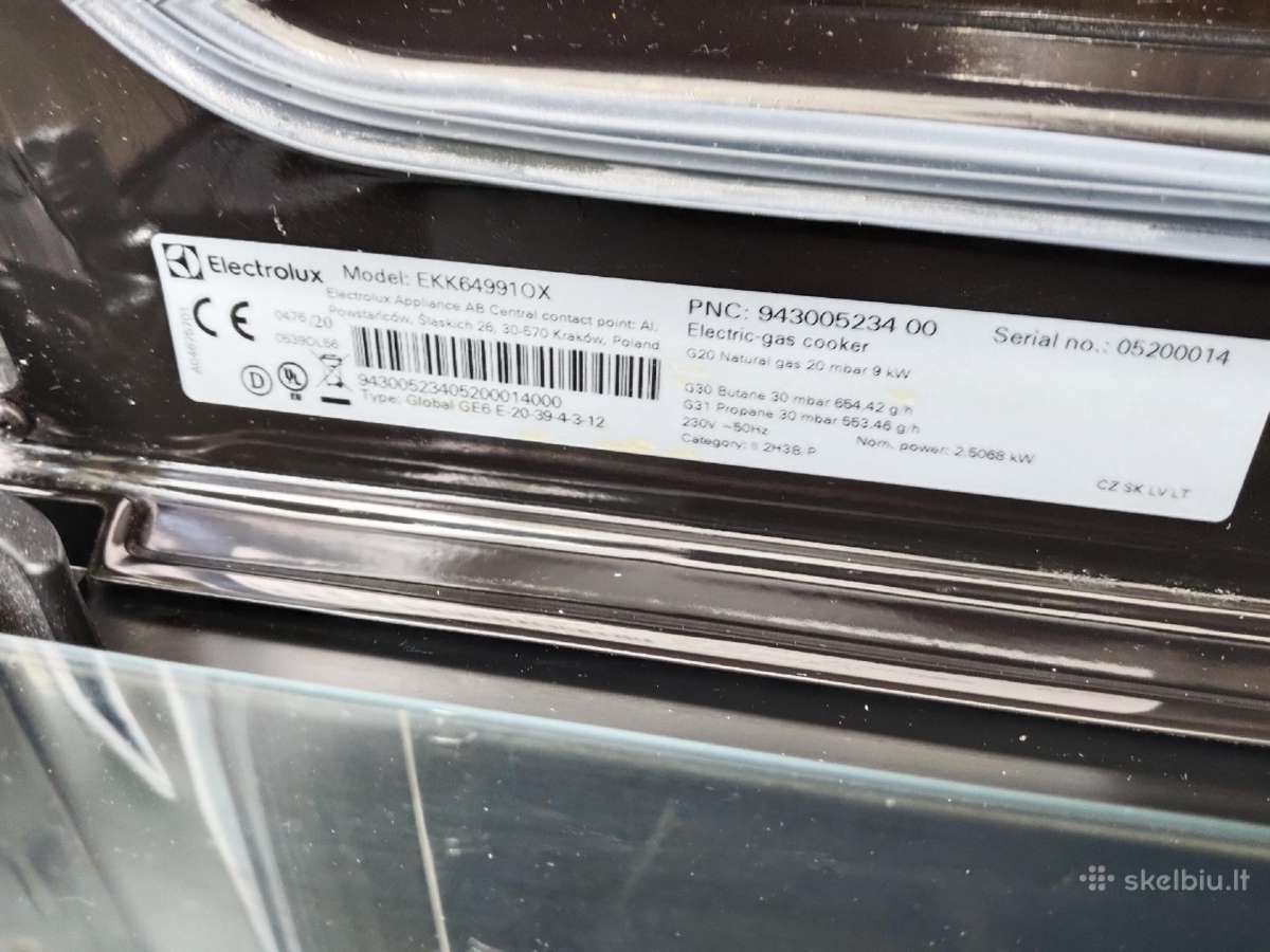 Dujine virykle Electrolux Ekk649910x - nuotraukos Nr. 12