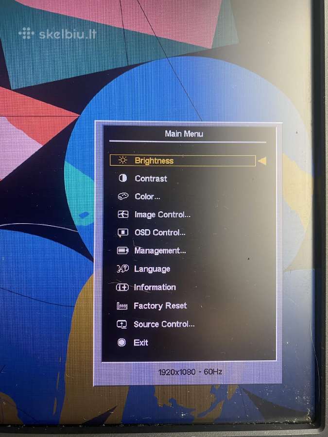 Hp Zr2240w monitorius - 20€ - nuotraukos Nr. 2