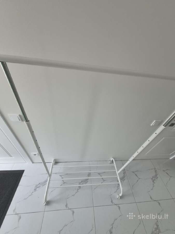 Ikea Rigga drabužių kabykla, balta - nuotraukos Nr. 2
