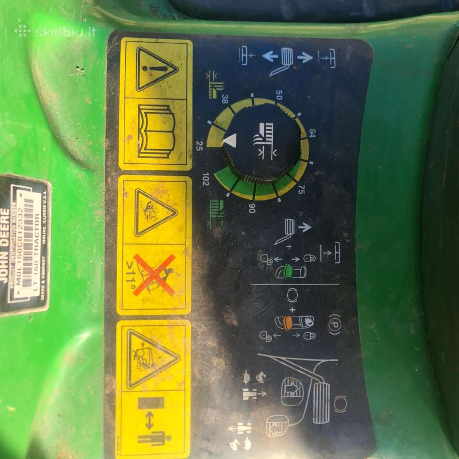Žolės pjovimo traktoriukas Johen deere - nuotraukos Nr. 3