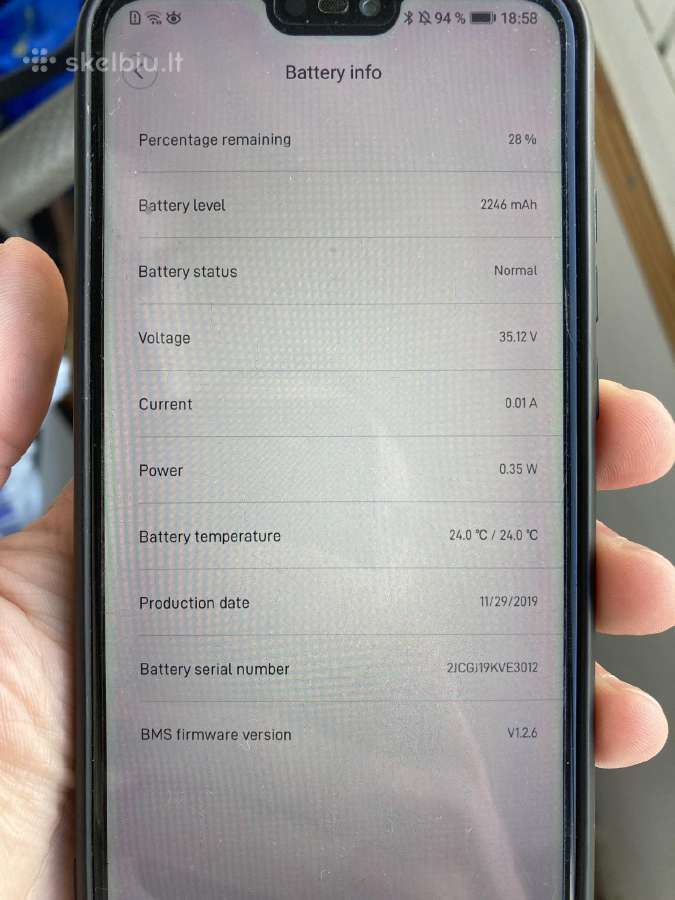 Xiaomi 365 elektrinis paspirtukas - nuotraukos Nr. 7