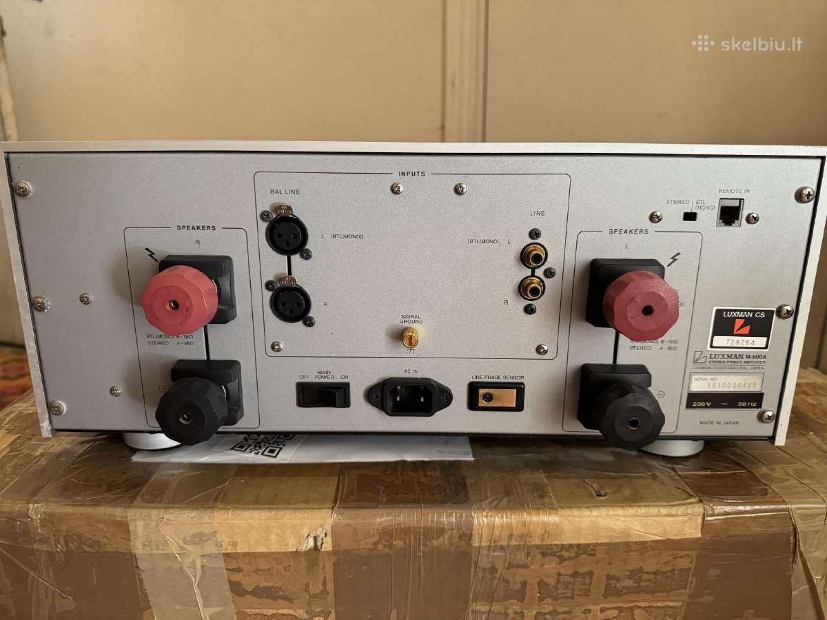 Luxman M-600a - nuotraukos Nr. 3