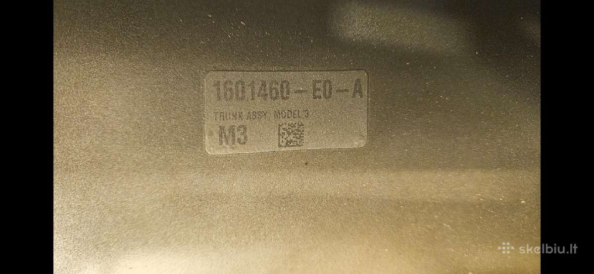 Tesla Model 3 dalys - nuotraukos Nr. 5
