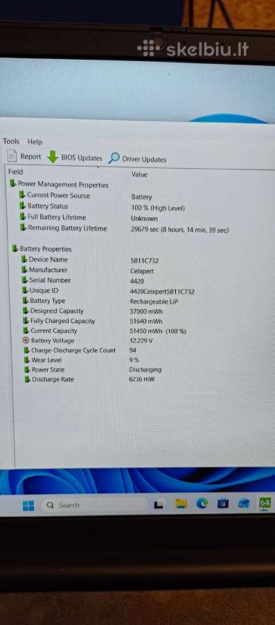 Lenovo Thinkpad E15 Gen3,ryzen 7, 15.6"fhd - nuotraukos Nr. 5