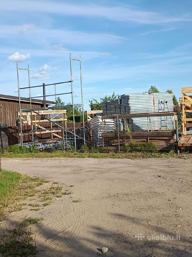 Statybiniai pastoliai ir boksteliai - nuotraukos Nr. 3