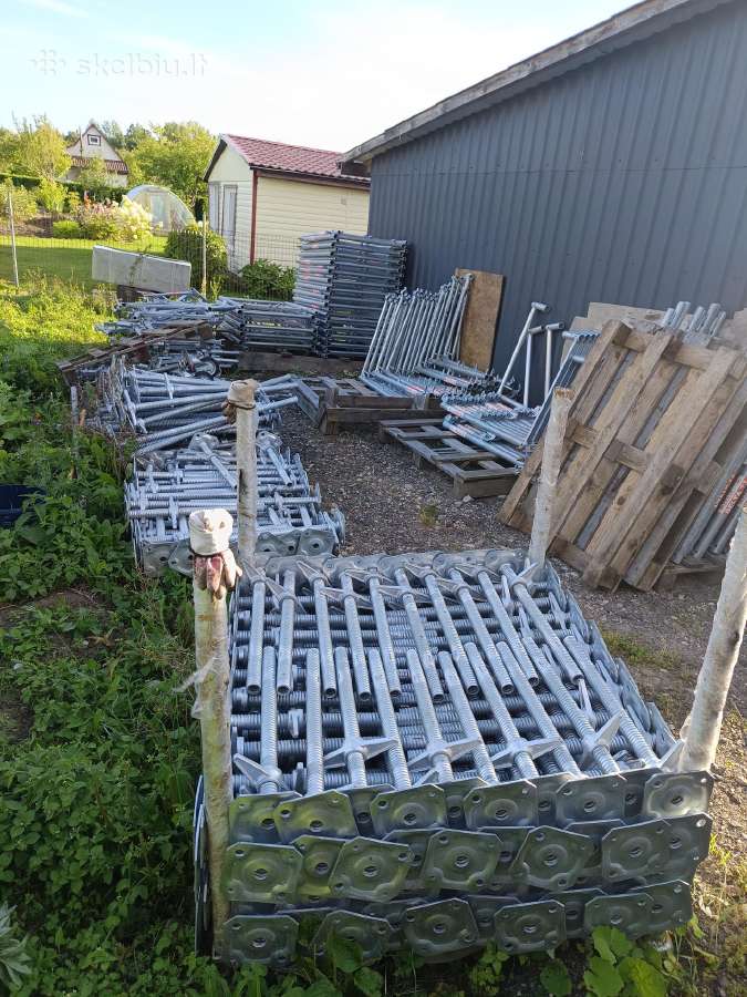 Statybiniai pastoliai ir boksteliai - nuotraukos Nr. 9