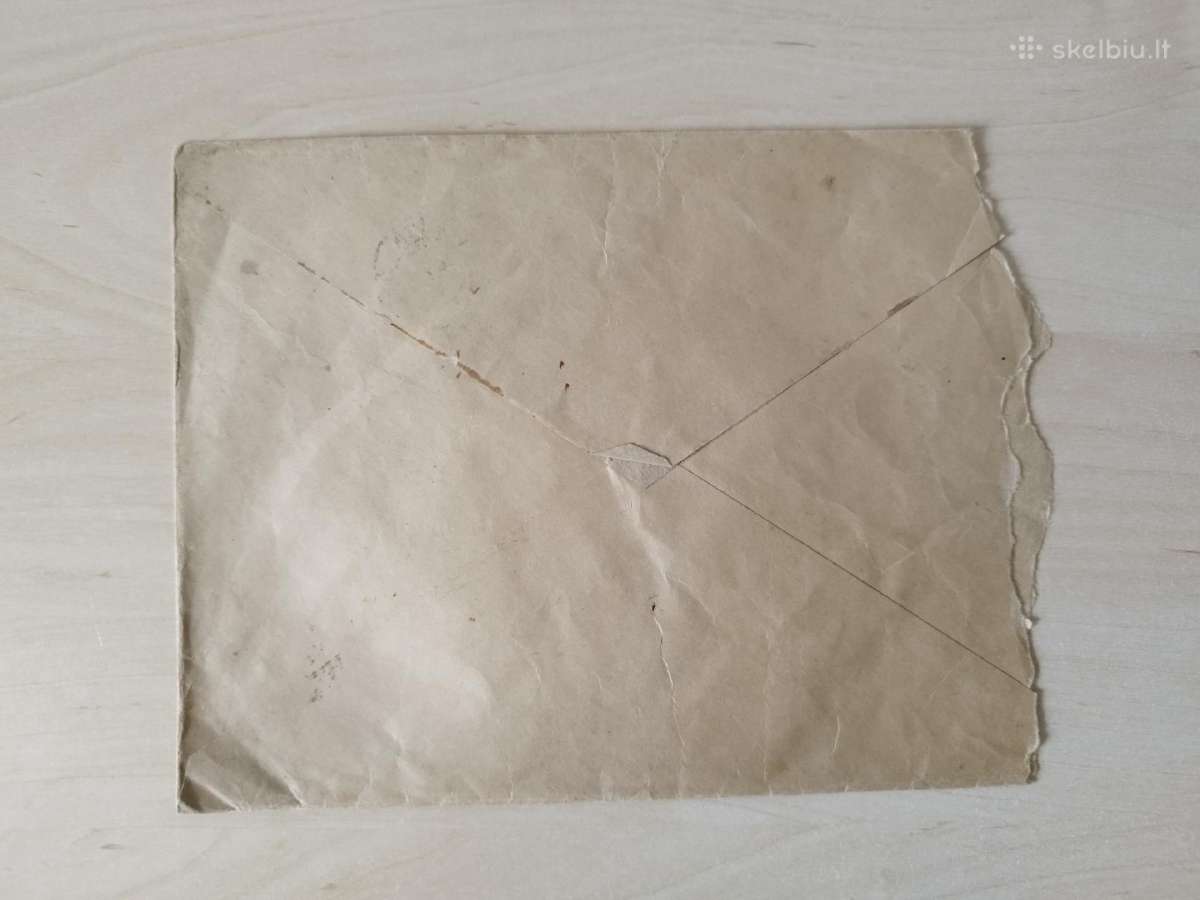 Pašto vokas Antrojo pasaulinio karo laikotarpio - nuotraukos Nr. 2