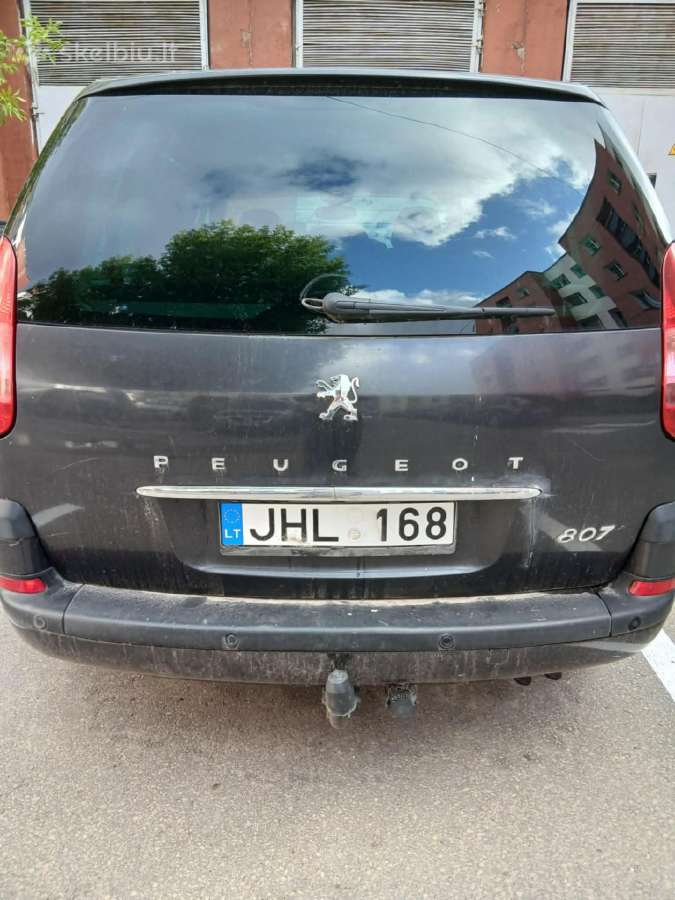 Peugeot 807 2.2d 2005 m - nuotraukos Nr. 3