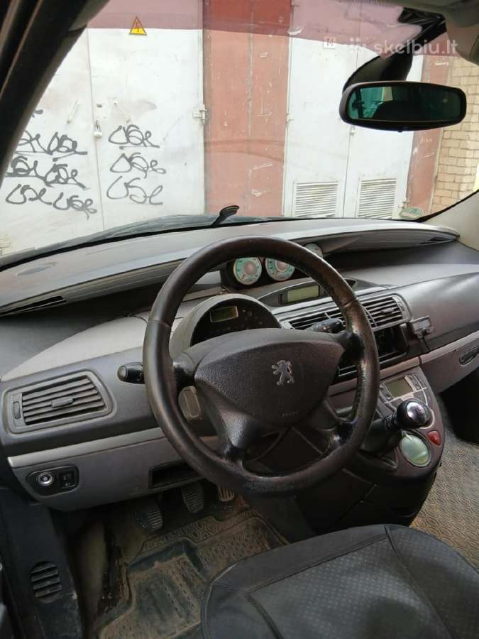 Peugeot 807 2.2d 2005 m - nuotraukos Nr. 8