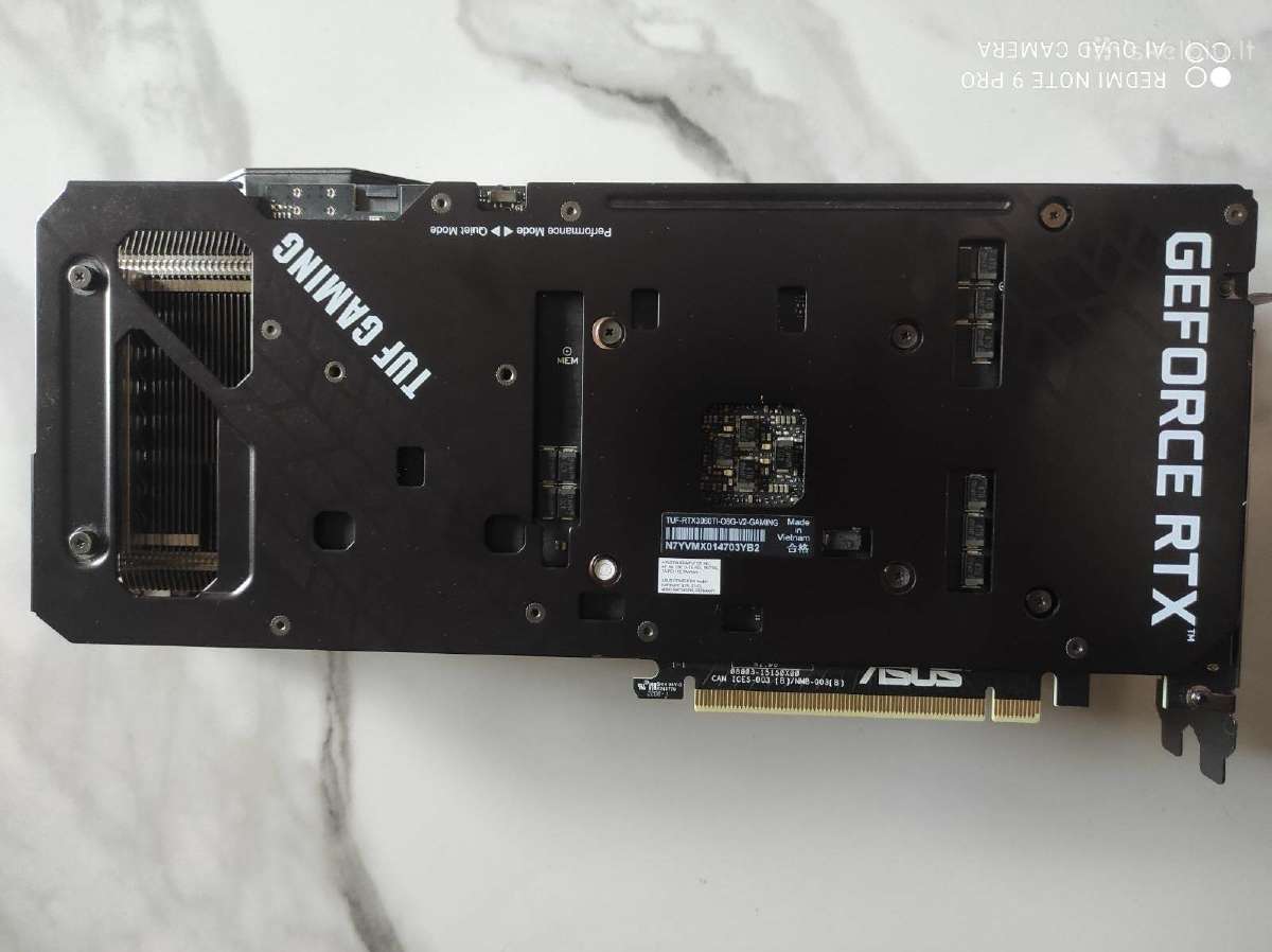 Asus Tuf Gaming Geforce Rtx 3060 Ti V2 Oc Edition - nuotraukos Nr. 3