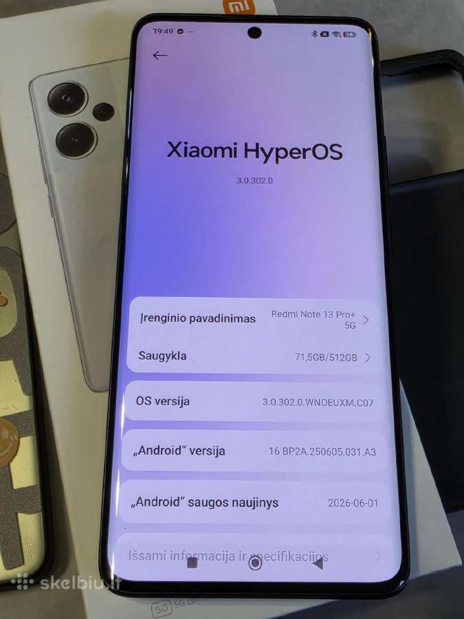 Xiaomi note 13 pro plus - nuotraukos Nr. 4