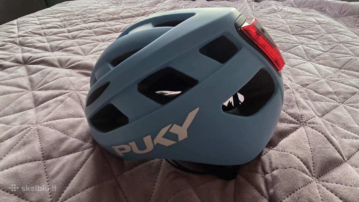 Šalmas Puky retro blue - nuotraukos Nr. 3