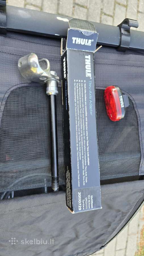 Thule Chariot Sport 1 dviračio priekaba / vėžimas - nuotraukos Nr. 24