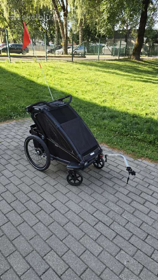 Thule Chariot Sport 1 dviračio priekaba / vėžimas - nuotraukos Nr. 2