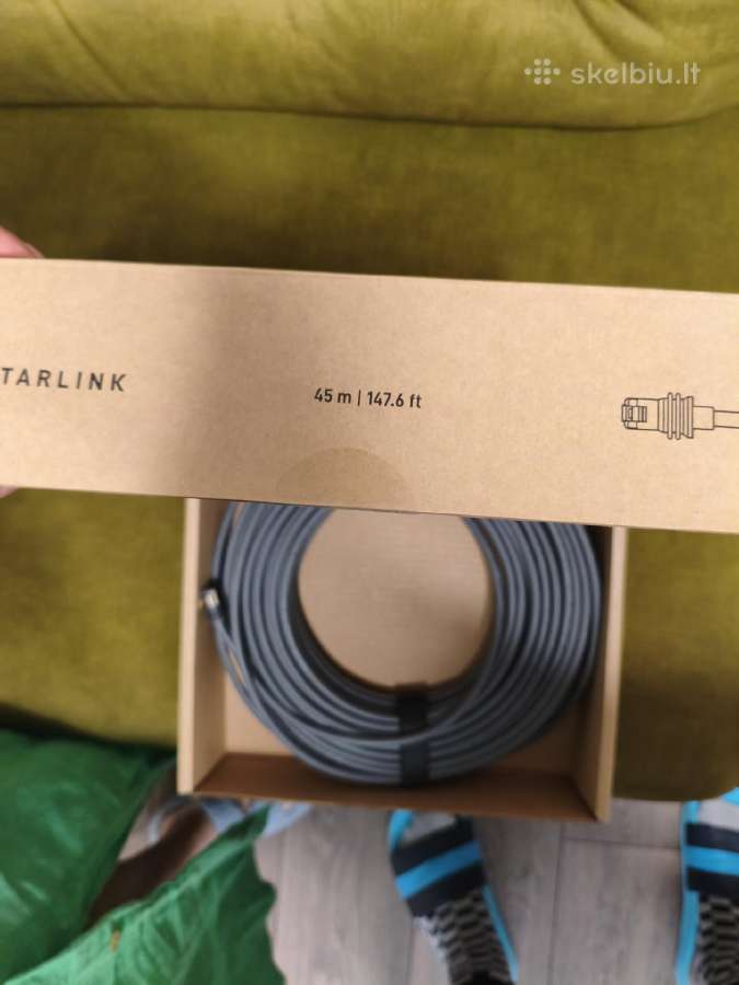 Original starlink 45 metru interneto kabelis - nuotraukos Nr. 3