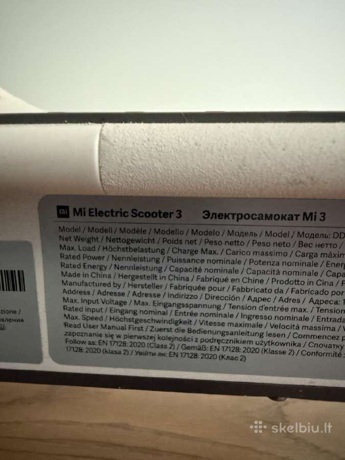 Mi Electric Scooter 3 - nuotraukos Nr. 7
