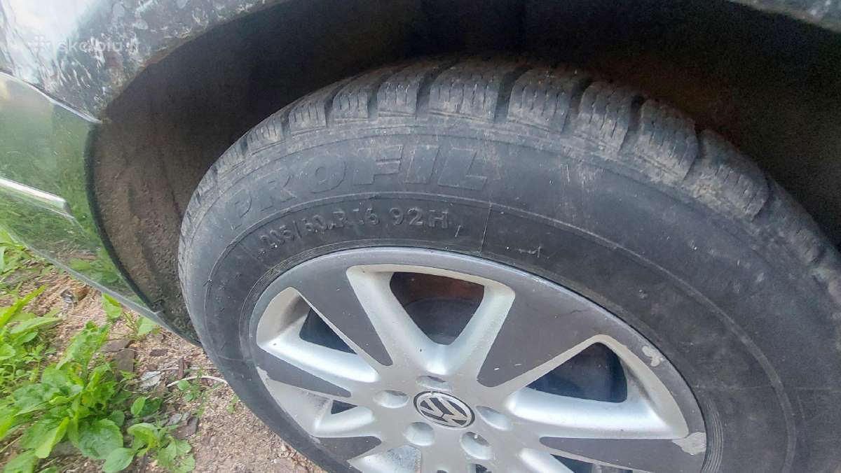 Bmw 205/55r16 ir VW Passat B6 205/60r16 - nuotraukos Nr. 5