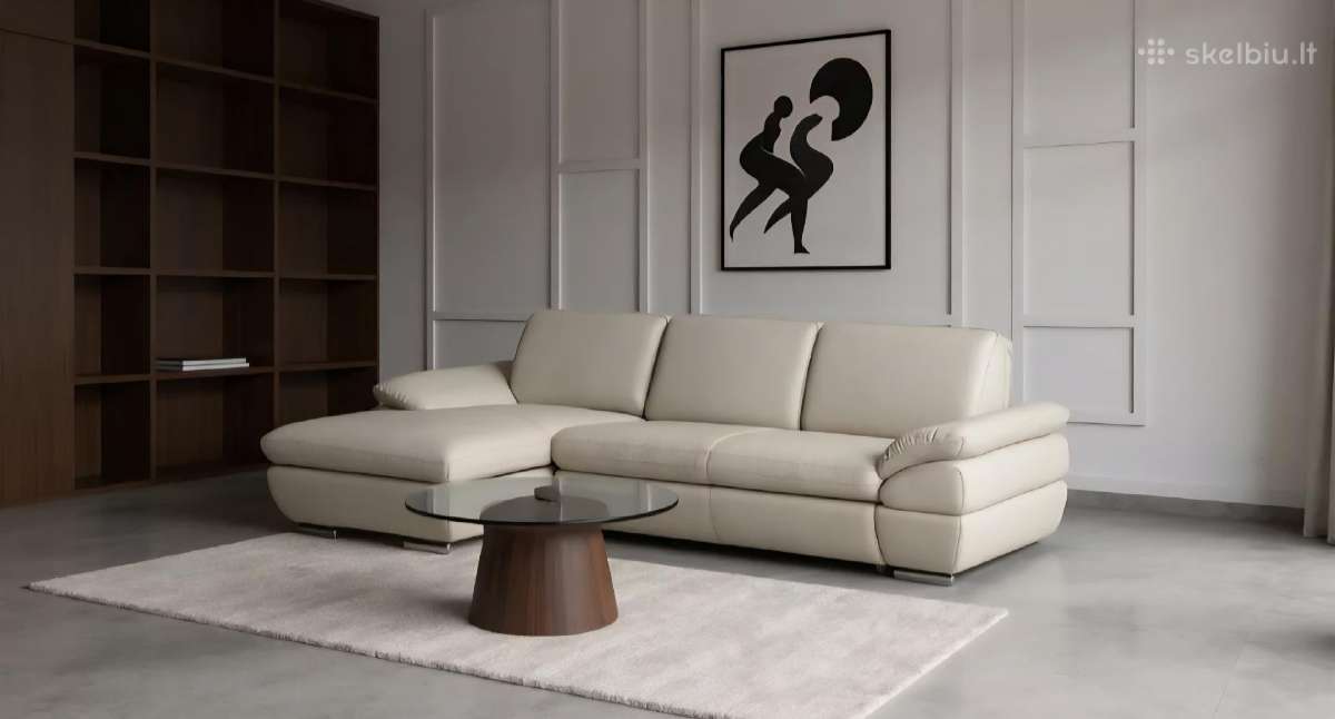 Kampinė sofa/lova Magrė - nuotraukos Nr. 10