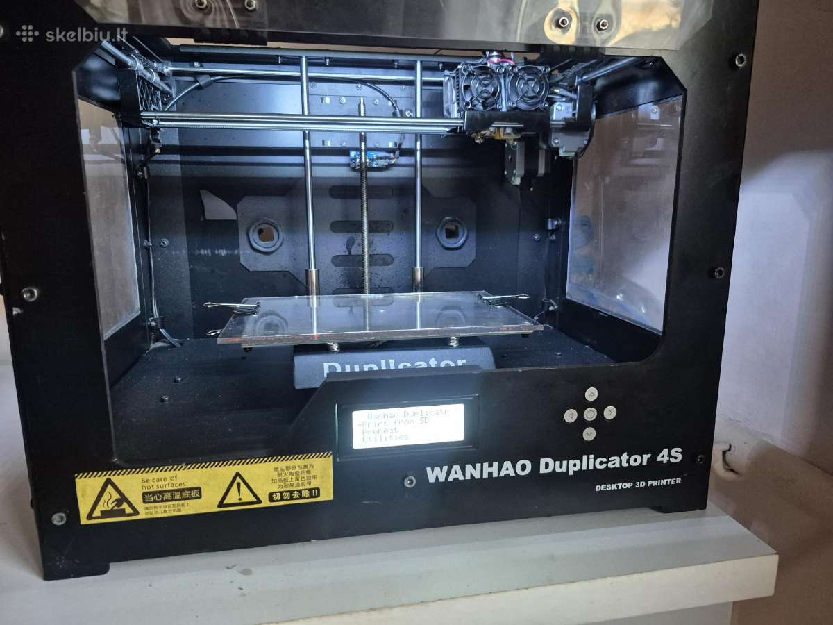 3D spausdintuvas Wanhao Duplicator 4S - nuotraukos Nr. 2