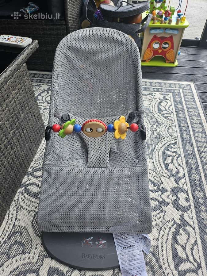 Parduodamas Babybjorn Bliss Mesh gultukas, grey. - nuotraukos Nr. 4