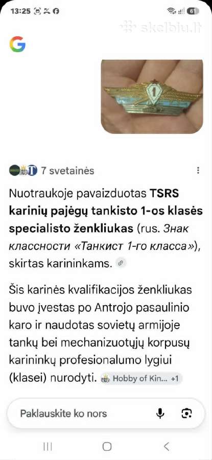 Ženklas - nuotraukos Nr. 8