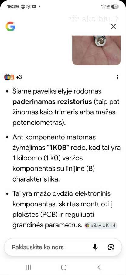 Rezistoriai - nuotraukos Nr. 2